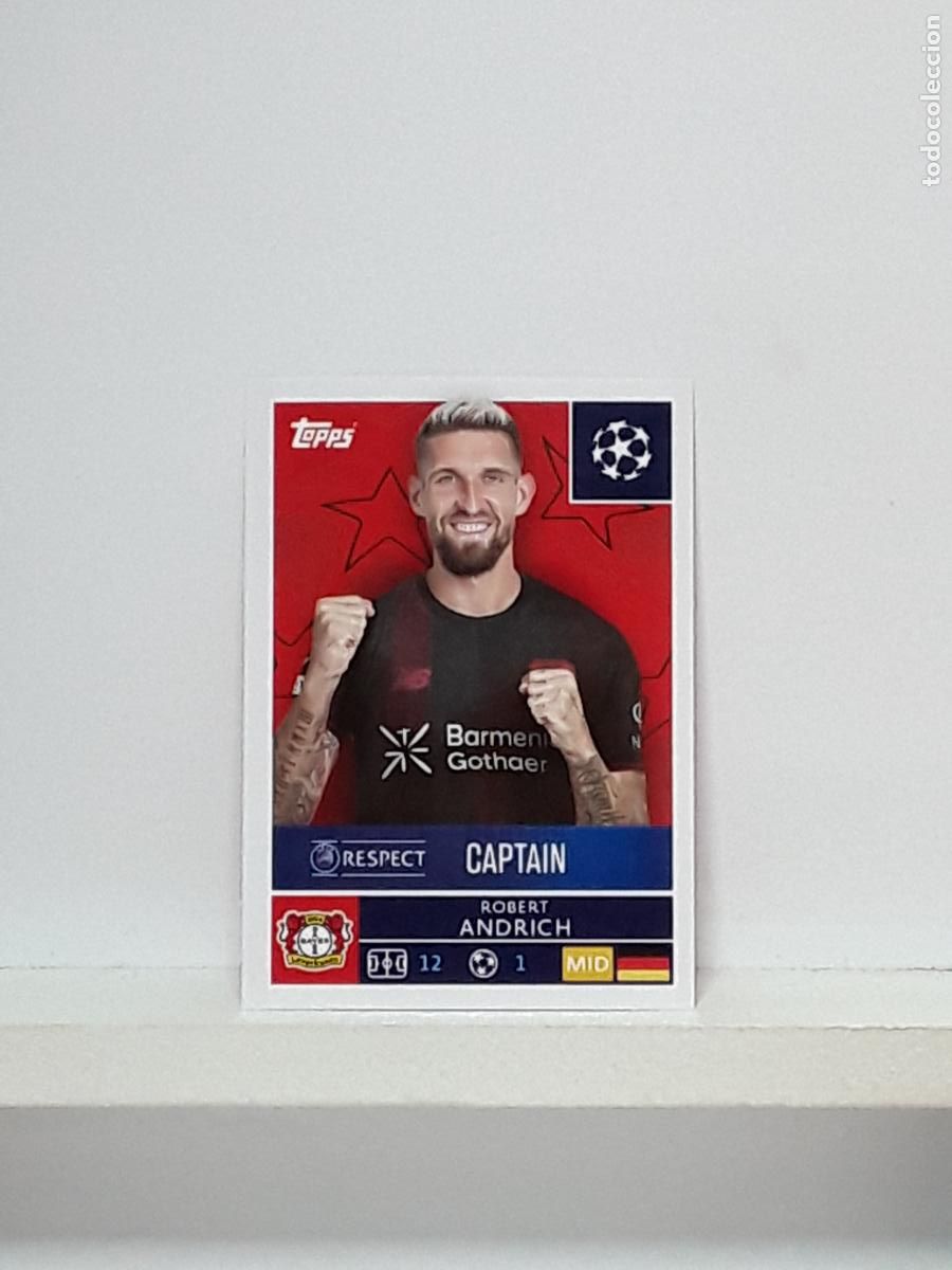 Cromos de f&uacute;tbol: CHAMPIONS STICKER 2025 2026 25 26 ALBUM TOPPS LEAGUE N 127 BAYER LEVERKUSEN ROBERT ANDRICH