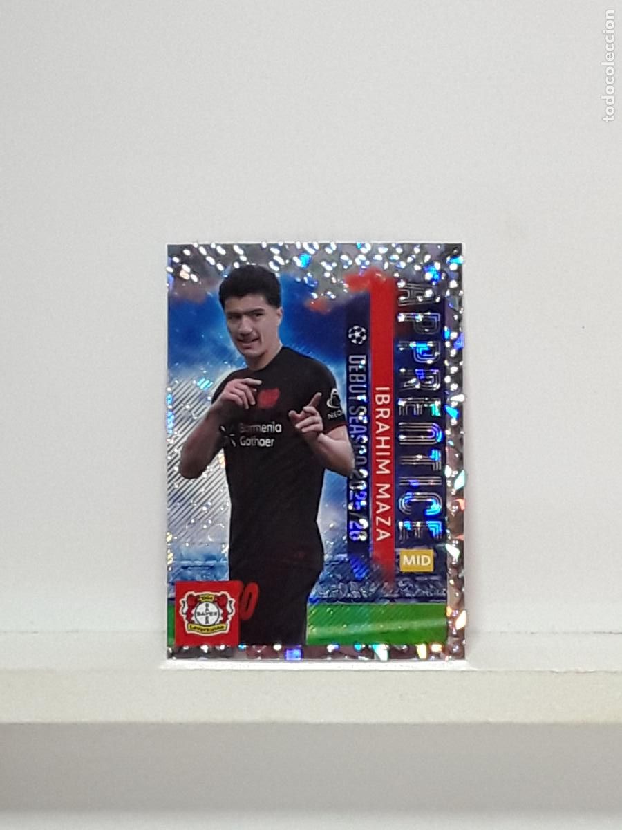 Cromos de f&uacute;tbol: CHAMPIONS STICKER 2025 2026 25 26 ALBUM TOPPS LEAGUE N 133 BAYER LEVERKUSEN IBRAHIM MAZA