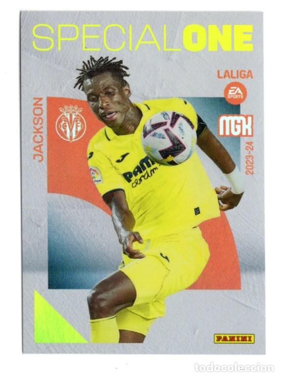 Cromos de f&uacute;tbol: Jackson 393 Villarreal Special One megacracks 23/24 2023 2024