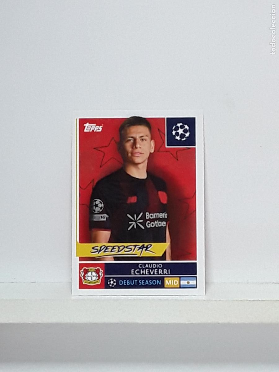 Cromos de f&uacute;tbol: CHAMPIONS STICKER 2025 2026 25 26 ALBUM TOPPS LEAGUE N 137 BAYER LEVERKUSEN CLAUDIO ECHEVERRI