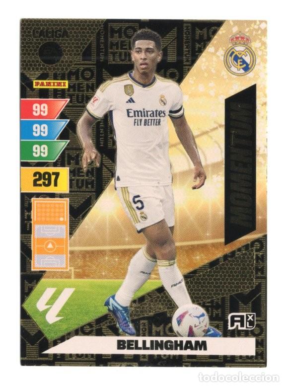 Football Stickers: Bellingham Real Madrid Momentum Adrenalyn XL 23/24 2023 2024