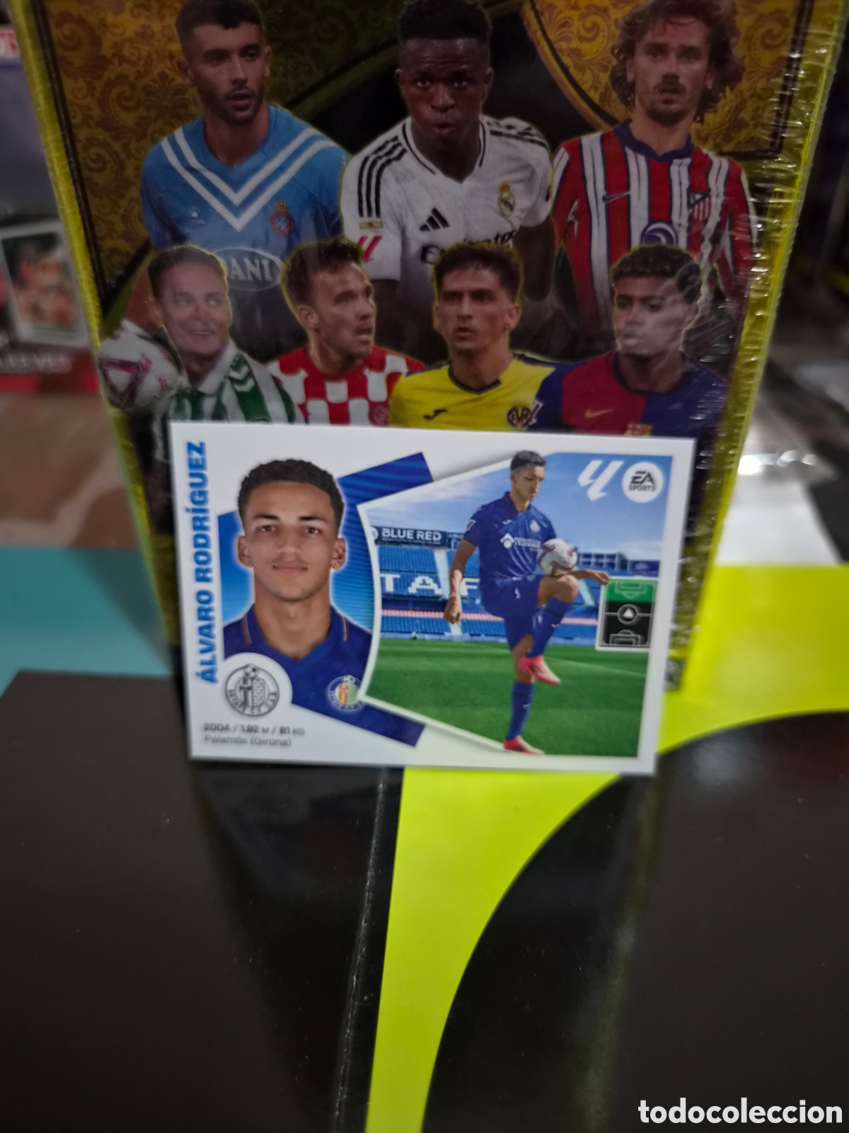 Cromos de f&uacute;tbol: N&deg;18Bis Getafe Alvaro Rodr&iacute;guez Liga Este 24/25