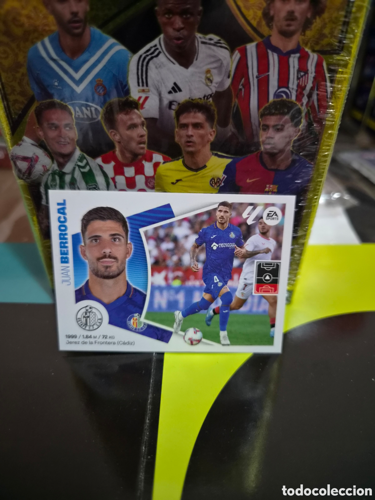 Cromos de f&uacute;tbol: N&deg;10Bis Getafe Berrocal Liga Este 24/25