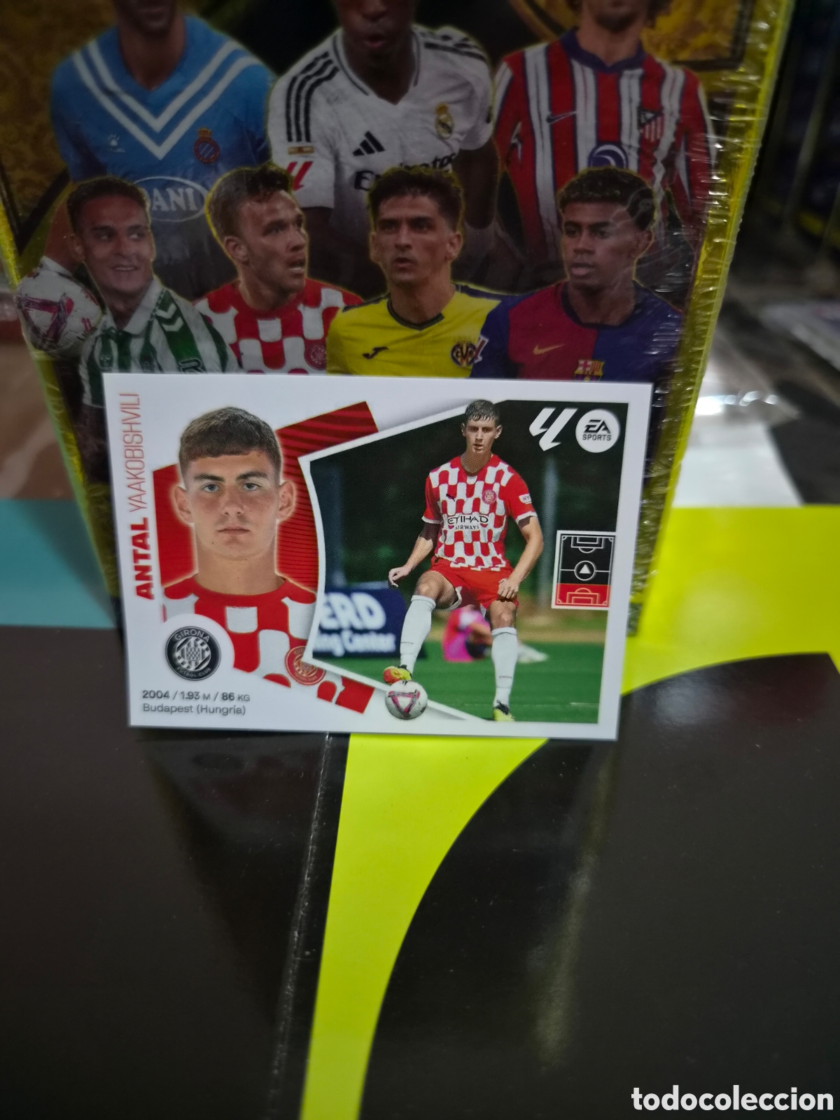 Cromos de f&uacute;tbol: N&deg;11Bis Girona Antal Liga Este 24/25