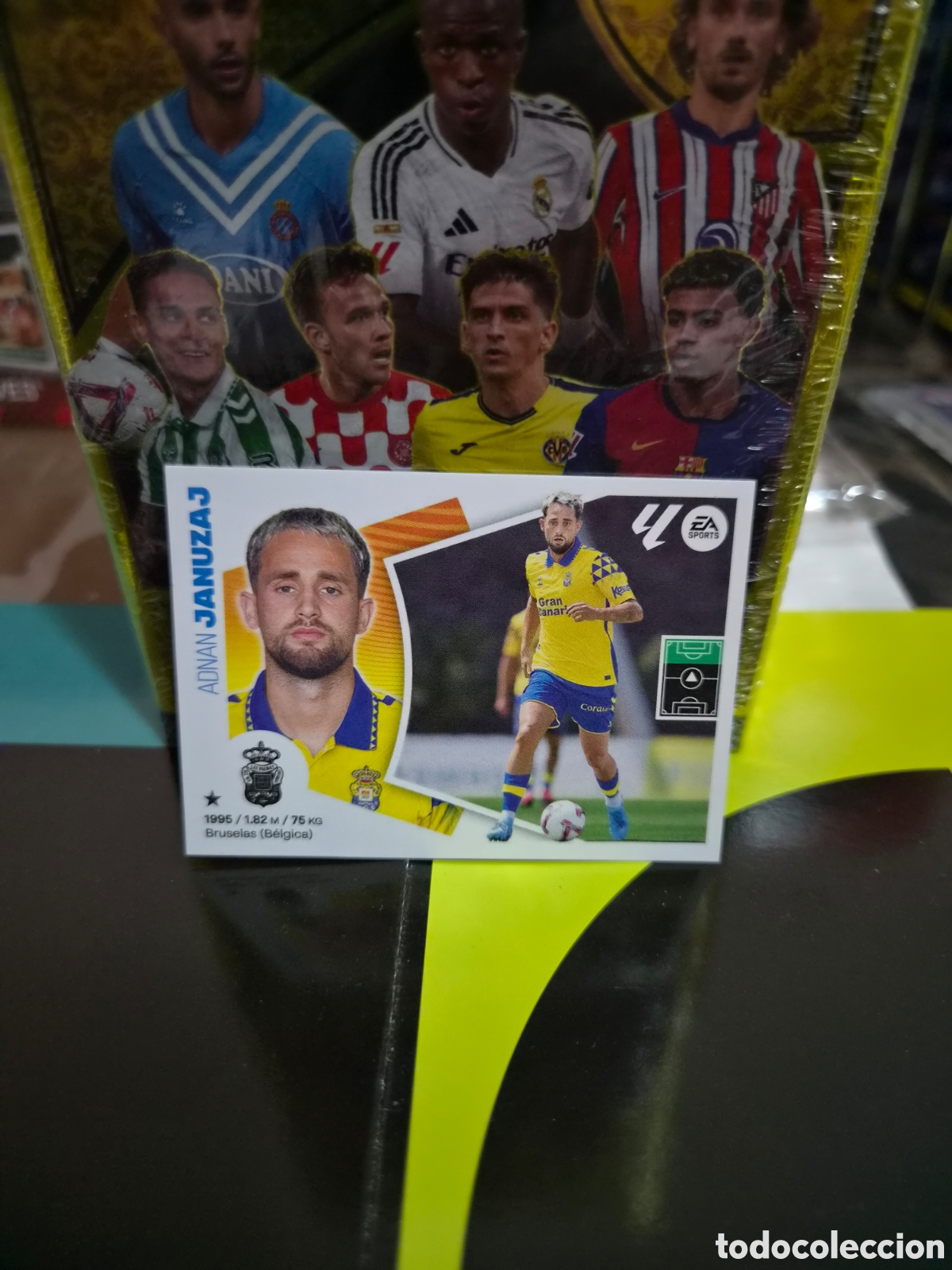 Cromos de f&uacute;tbol: N&deg;19Bis Las Palmas Januzaj Liga Este 24/25