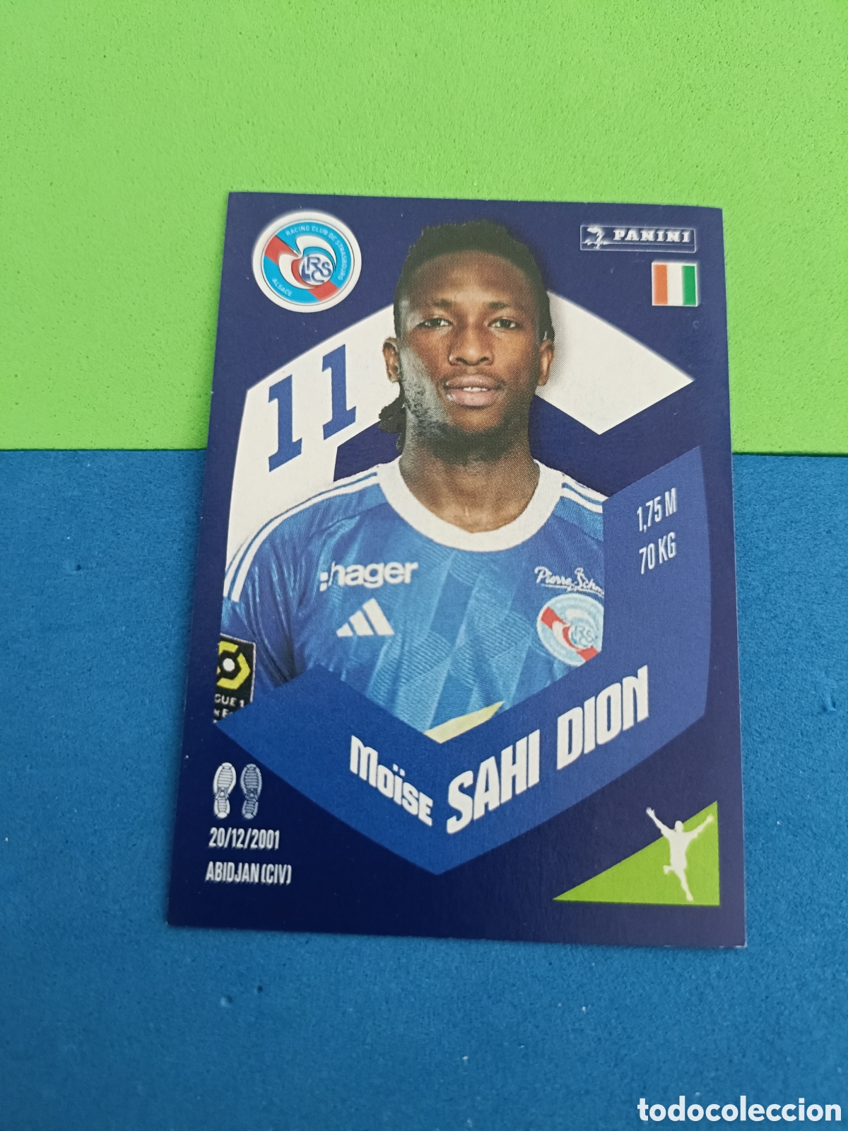 Cromos de f&uacute;tbol: Panini Foot France stickers 2023 2024 23 24 - 418 Sahi Dion