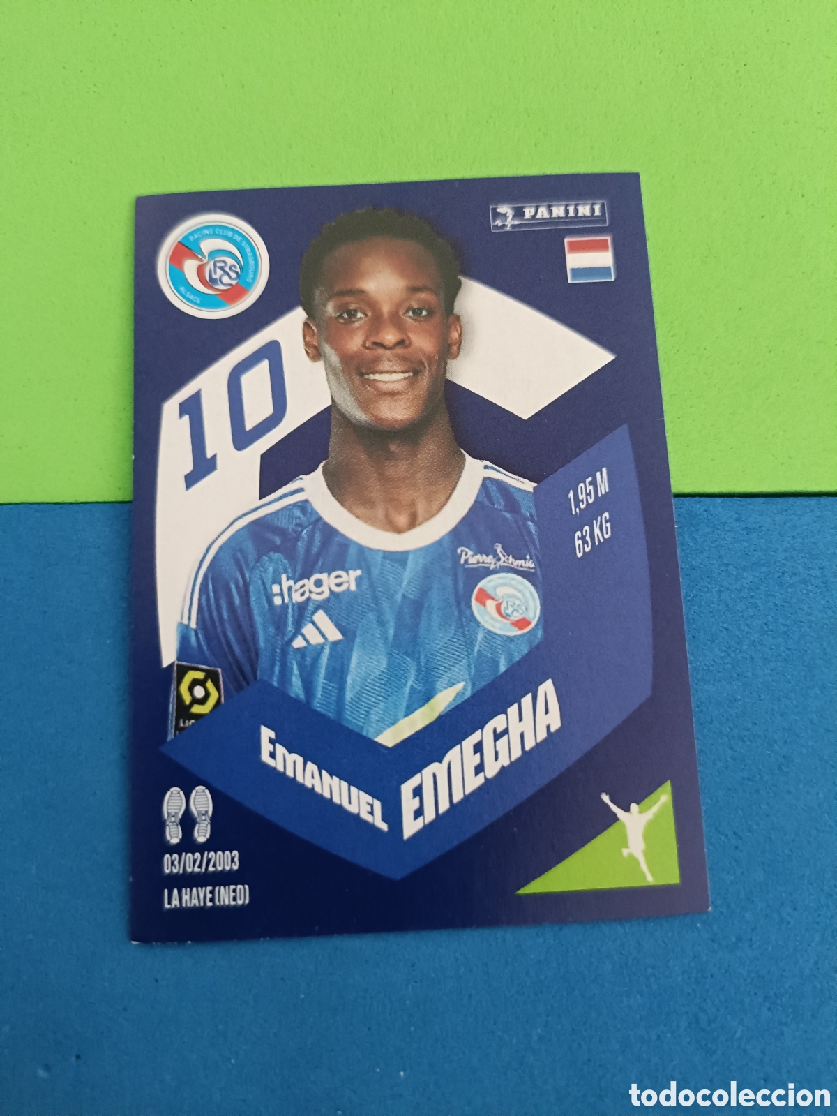 Cromos de f&uacute;tbol: Panini Foot France stickers 2023 2024 23 24 - 415 Emegha