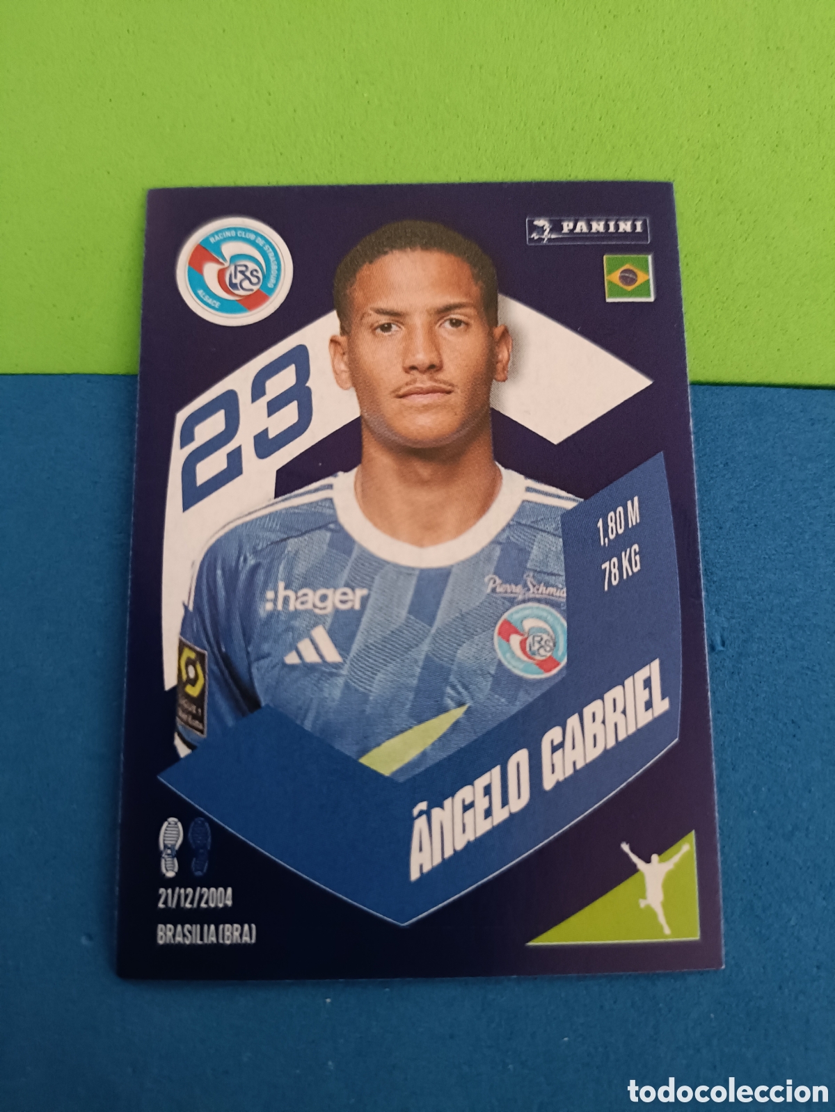 Cromos de f&uacute;tbol: Panini Foot France stickers 2023 2024 23 24 - 413 Angelo Gabriel