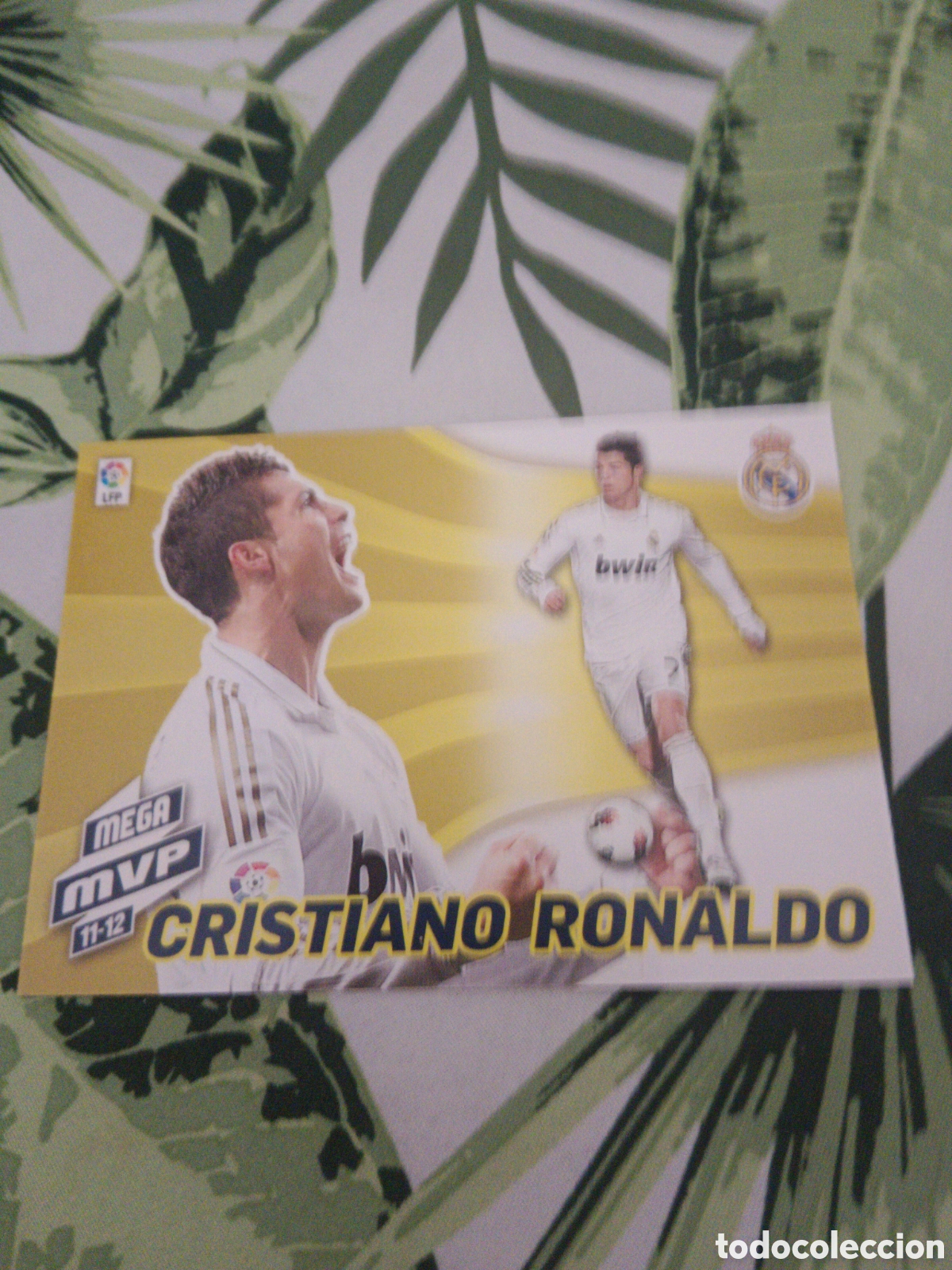 Cromos de Futebol: Carta Mega MVP Cristiano Ronaldo 11/12
