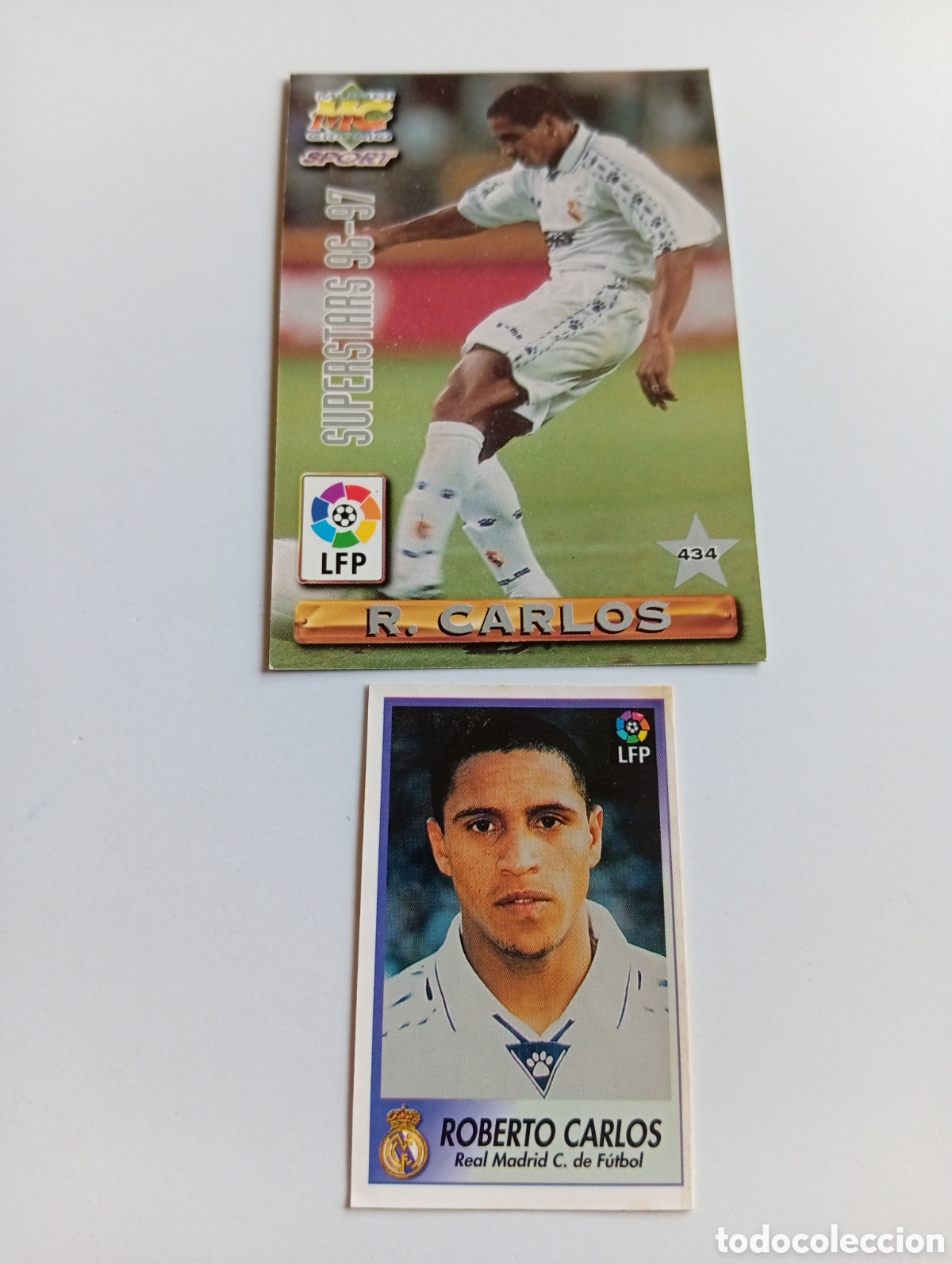 Football Stickers: Roberto Carlos 96-97.2 cards