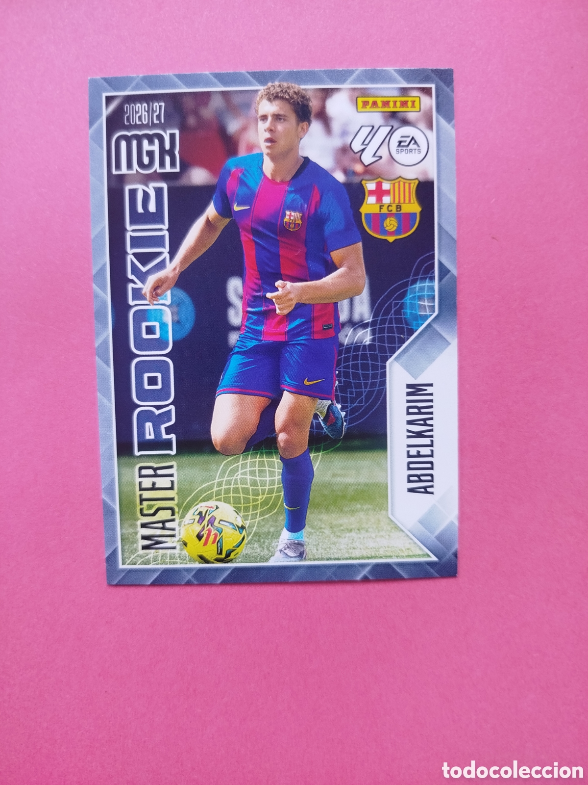 Football Stickers: ABDELKARIM MASTER ROOKIE MEGACRACKS 26-27