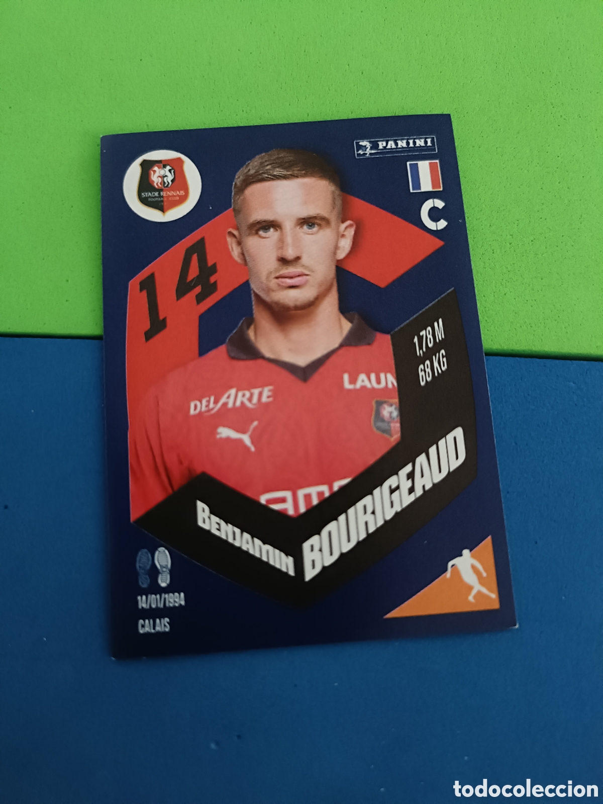 Cromos de f&uacute;tbol: Panini Foot France stickers 2023 2024 23 24 - 387 Bourigeaud