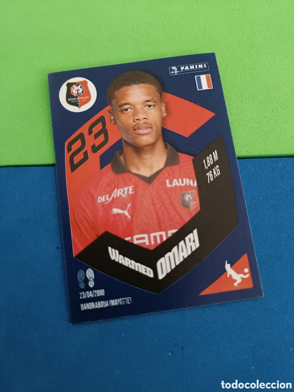 Cromos de f&uacute;tbol: Panini Foot France stickers 2023 2024 23 24 - 384 Omari