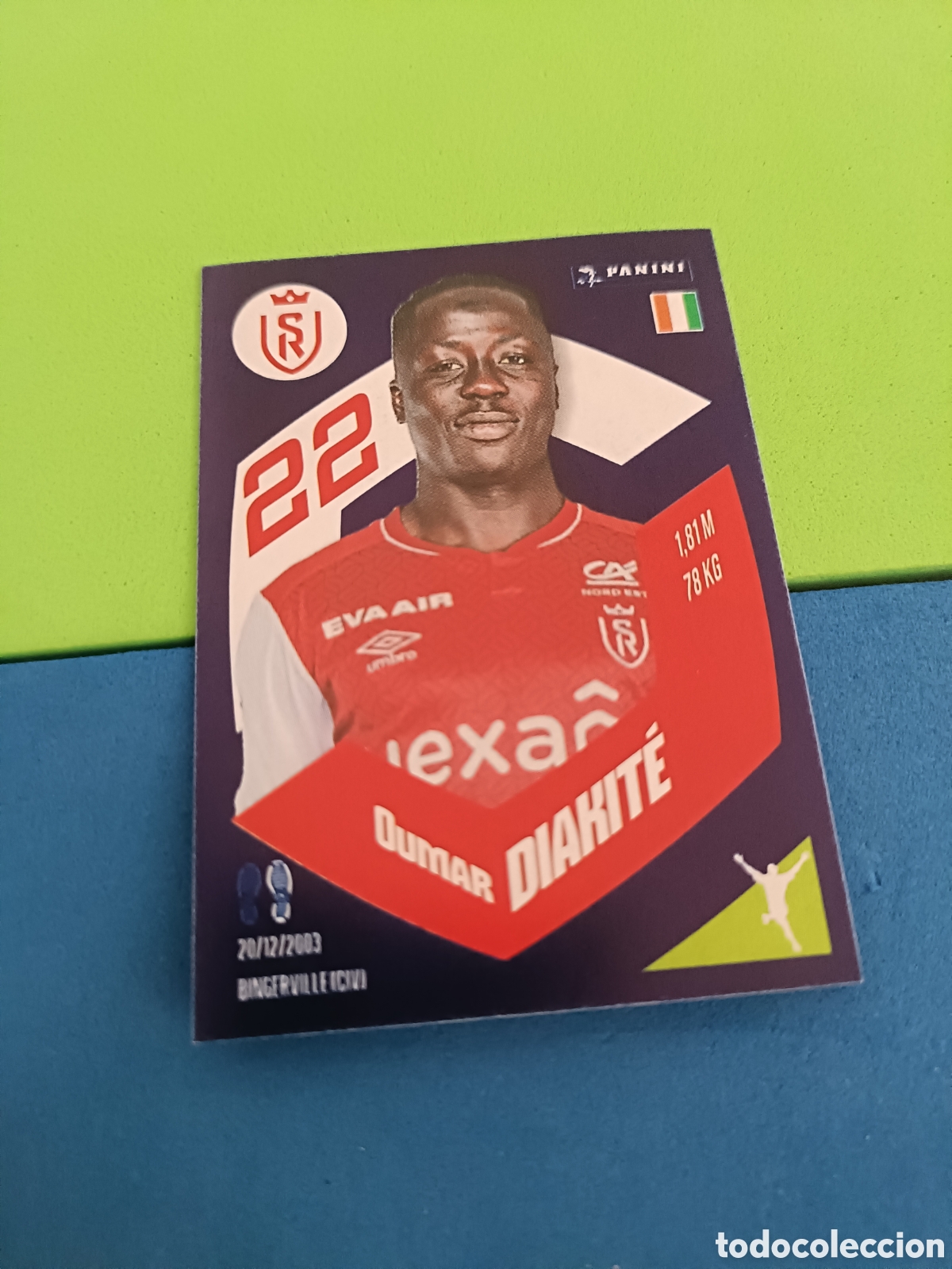 Cromos de f&uacute;tbol: Panini Foot France stickers 2023 2024 23 24 - 371 Diakite