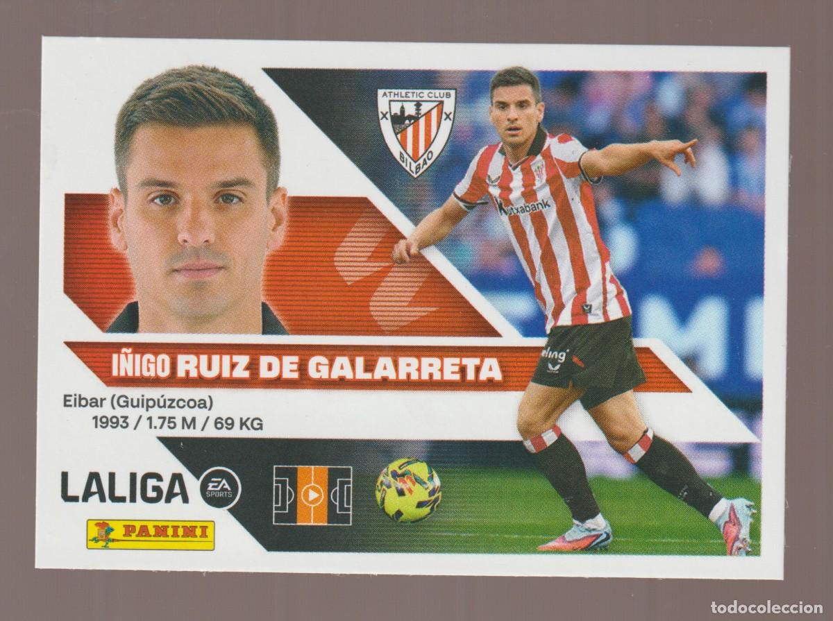 Cromos de f&uacute;tbol: N&ordm; 11 Ruiz de Galarreta - Athletic Bilbao Liga Este 26 27