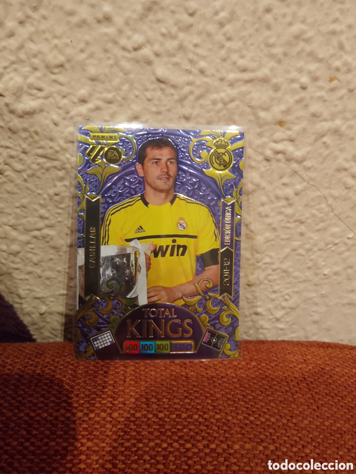 Cromos de f&uacute;tbol: Casillas Real Madrid Total Kings Adrenalyn XL 25/26 2025 2026