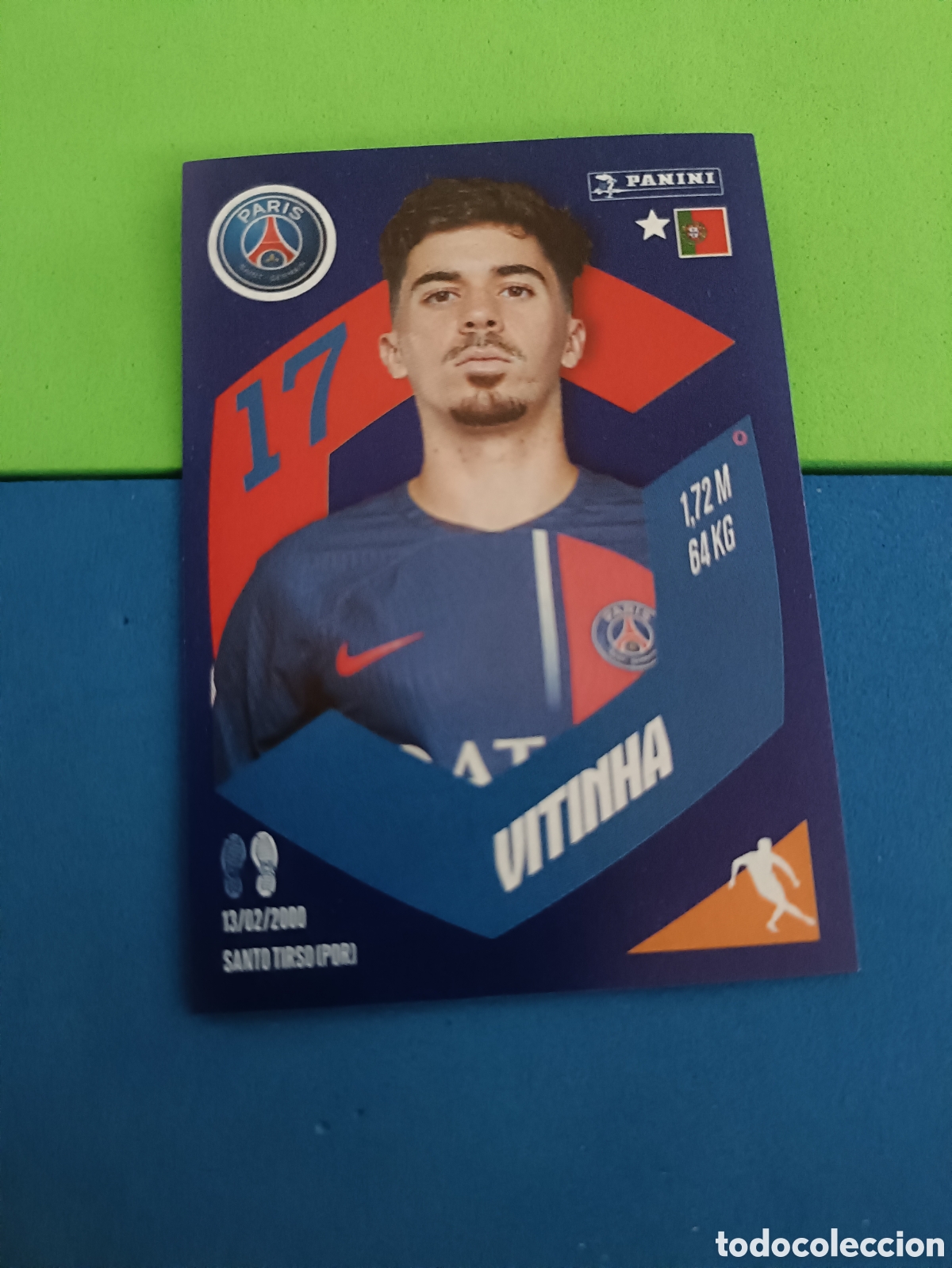 Figurine di Calcio: Panini Foot France stickers 2023 2024 23 24 - 346 Vitinha