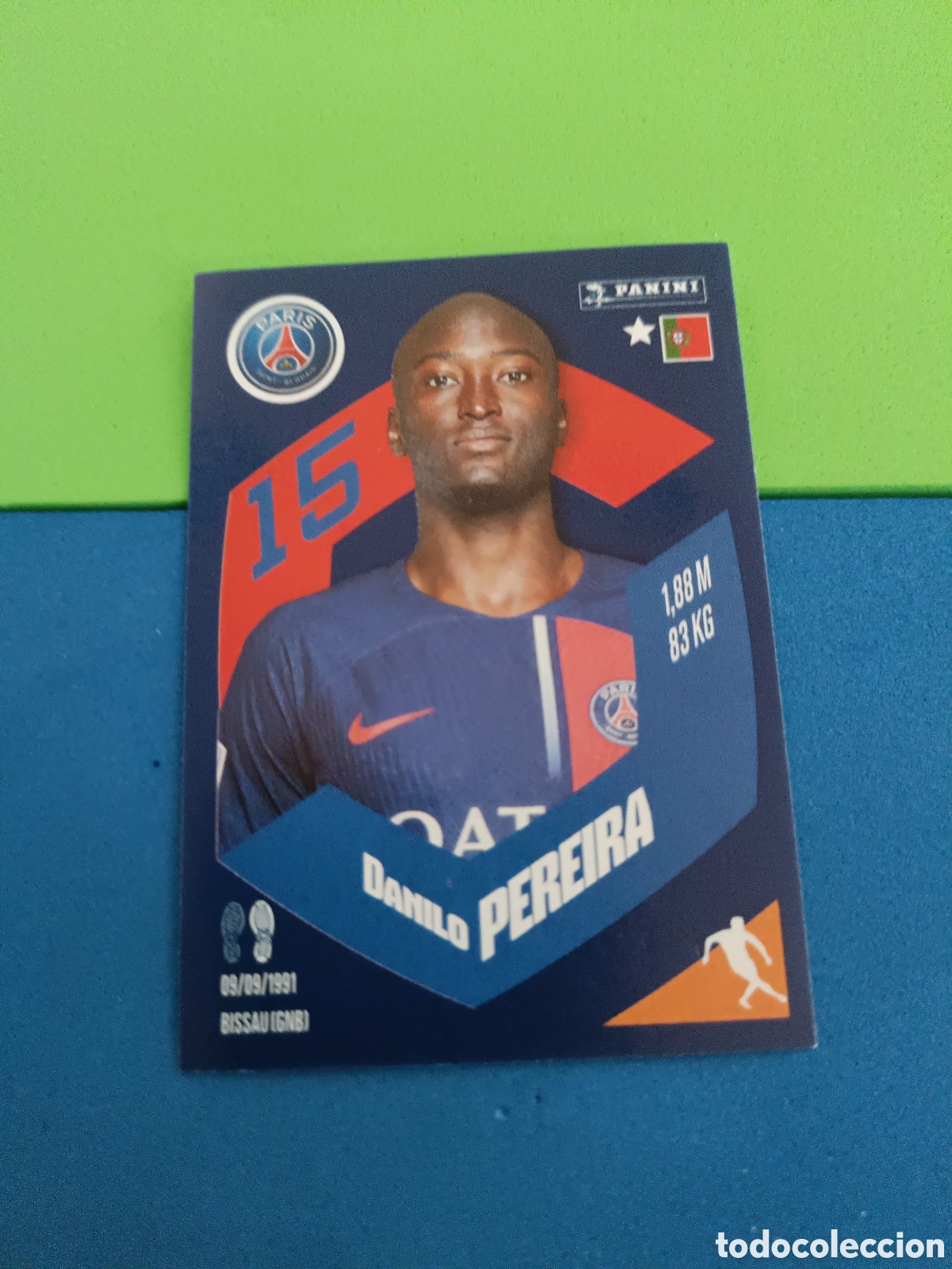 Figurine di Calcio: Panini Foot France stickers 2023 2024 23 24 - 343 Pereira PSG