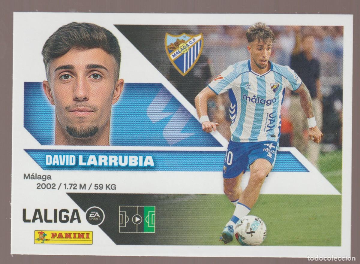 Figurine di Calcio: N&ordm; 16 Larrubia - Malaga Liga Este 26 27 Panini