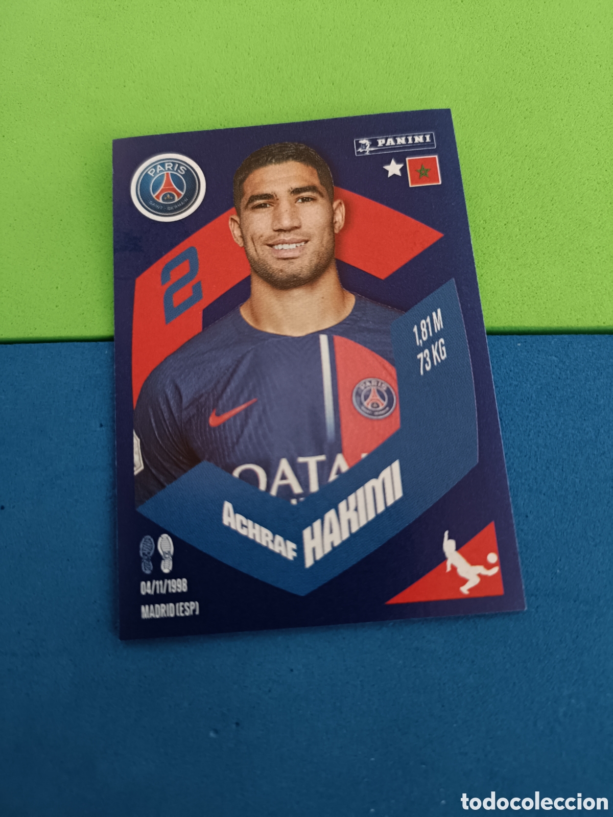 Figurine di Calcio: Panini Foot France stickers 2023 2024 23 24 - 337 Hakimi