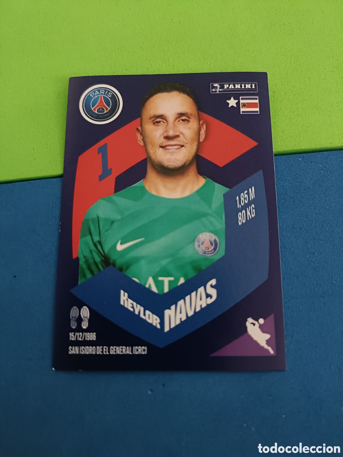 Figurine di Calcio: Panini Foot France stickers 2023 2024 23 24 - 336 Keylor Navas