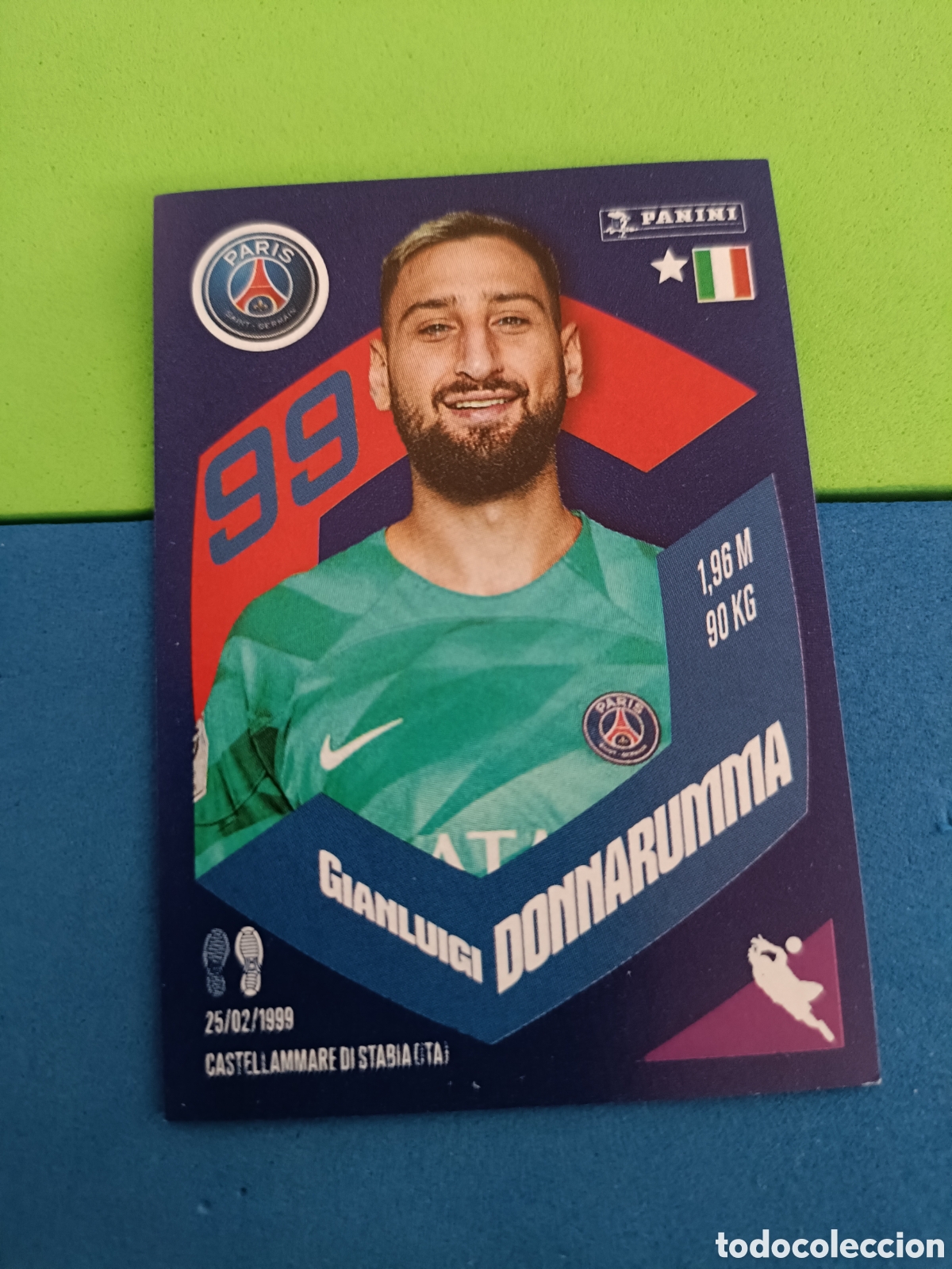 Figurine di Calcio: Panini Foot France stickers 2023 2024 23 24 - 335 Donnarumma