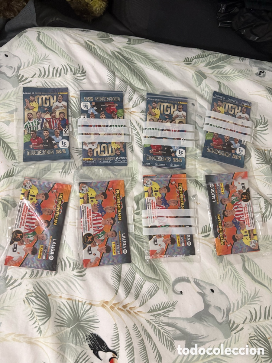Figurine di Calcio: Sobres adrenalyn y megacrack