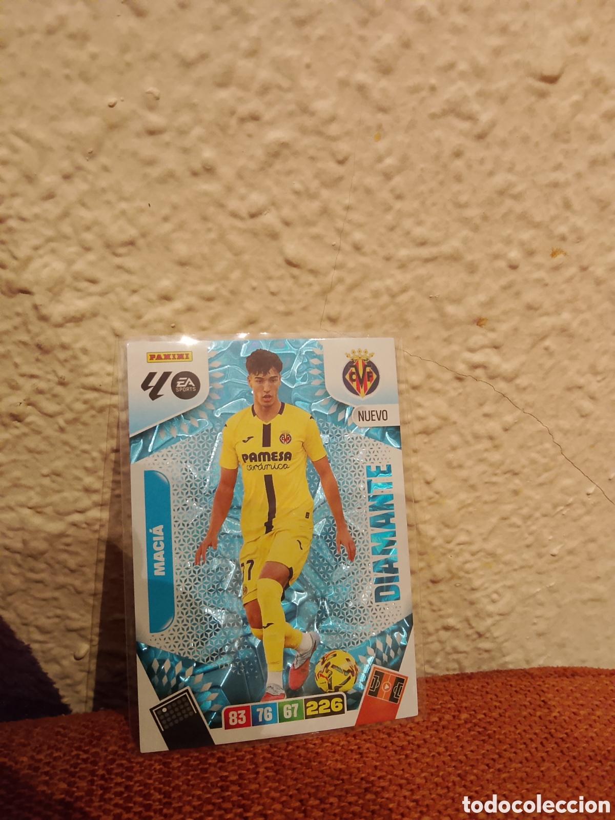 Football Stickers: Maci&aacute; Villarreal Diamante Adrenalyn XL 25/26 2025 2026