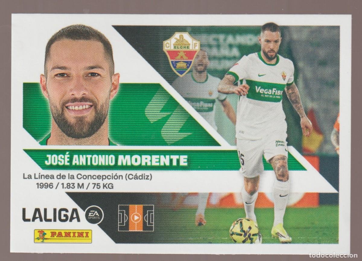 Football Stickers: N&ordm; 16 Tete Morente - Elche Liga Este 26 27 Panini