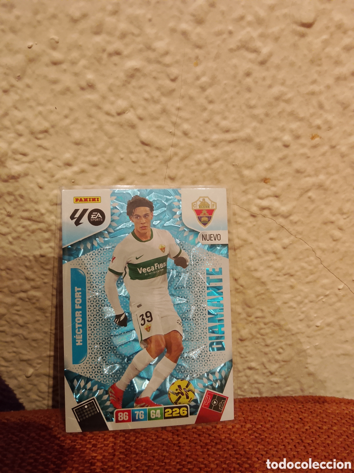 Cromos de f&uacute;tbol: H&eacute;ctor Fort Elche Diamante Adrenalyn XL 25/26 2025 2026