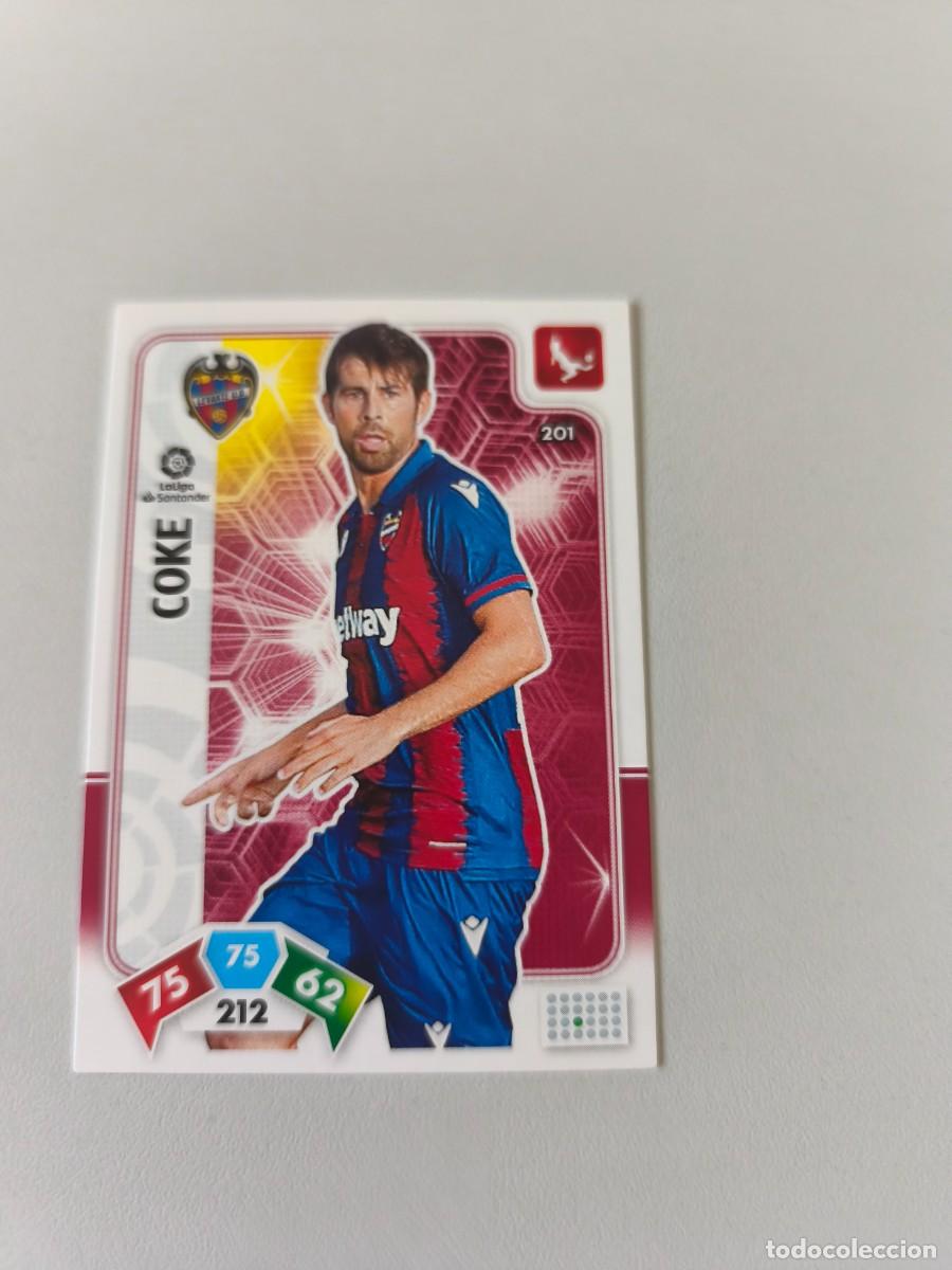 Cromos de f&uacute;tbol: ADRENALYN XL 2019 2020 19 20 COKE LEVANTE 201 H4