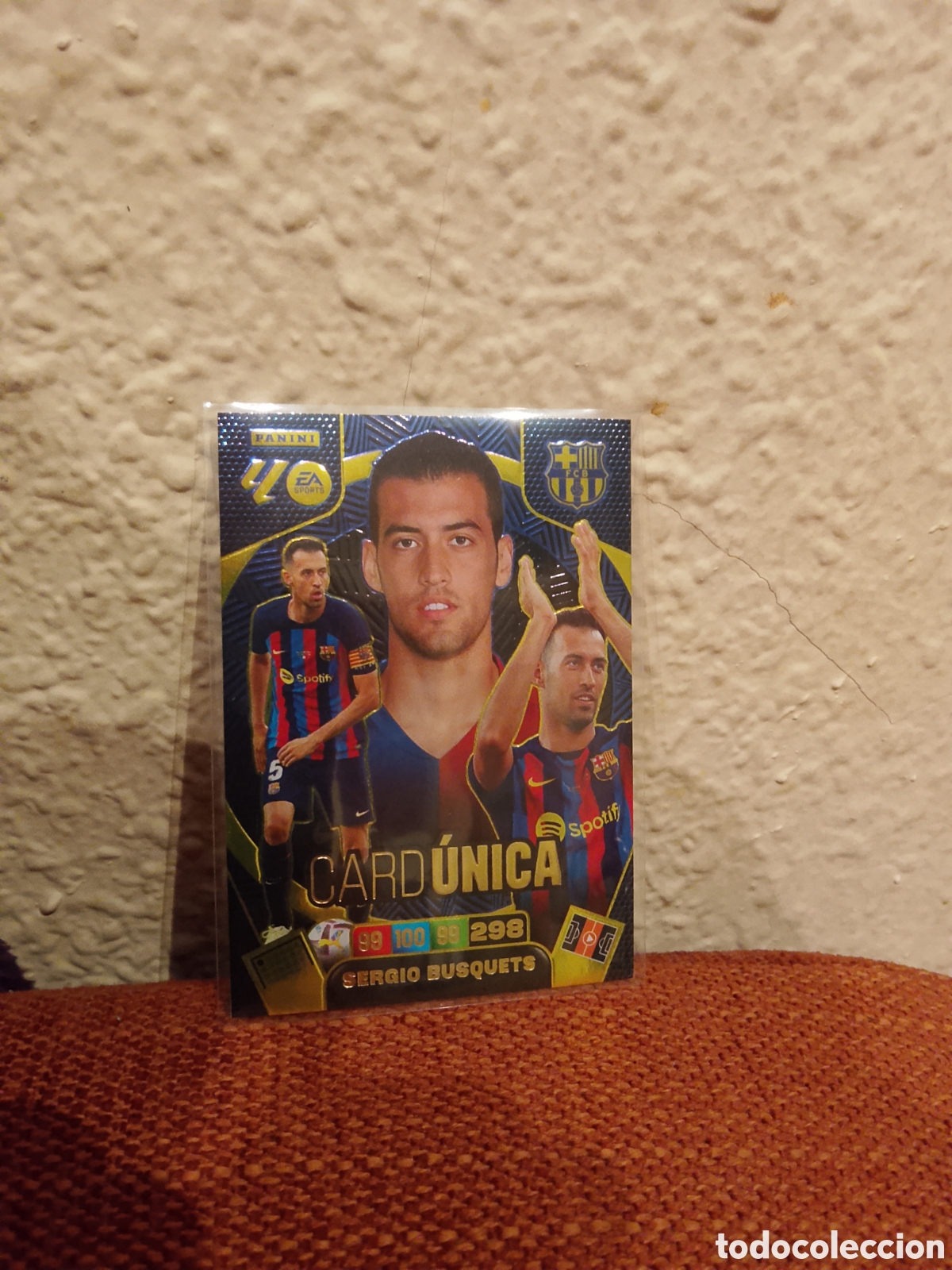 Cromos de f&uacute;tbol: Serio Busquets FC Barcelona Card Unica Adrenalyn XL 25/26 2025 2026