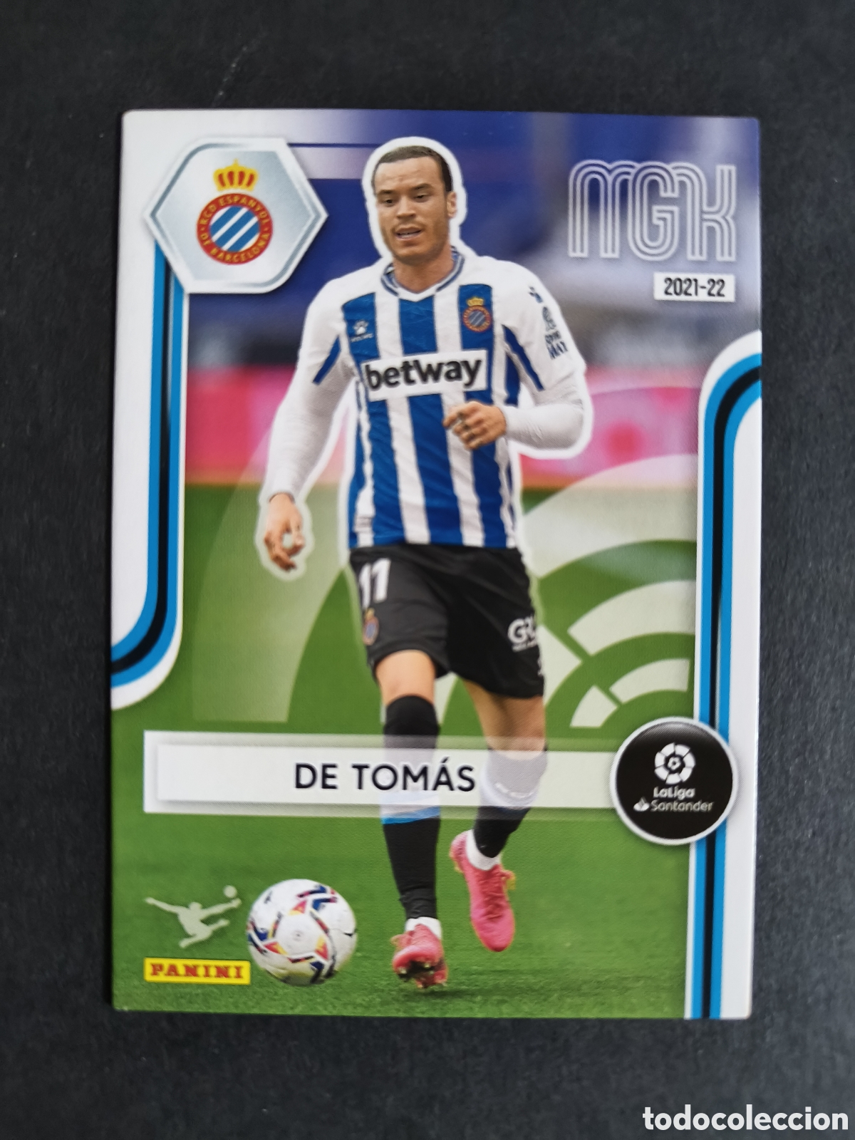 Cromos de f&uacute;tbol: Megacracks 2021/22 161 De Tomas Espanyol