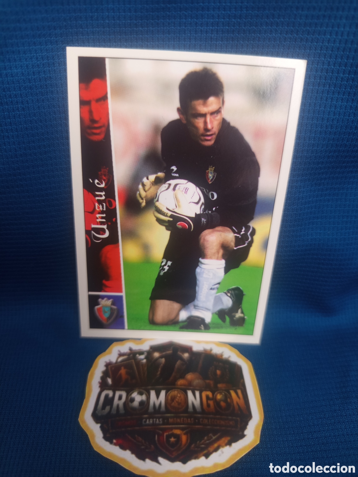 Cromos de f&uacute;tbol: ❇️ CROMO ⚽ UNZU&Eacute; OSASUNA CARD FICHAS DE LA LIGA 2003 02 03 2002 2003 MUNDICROMO ❇️