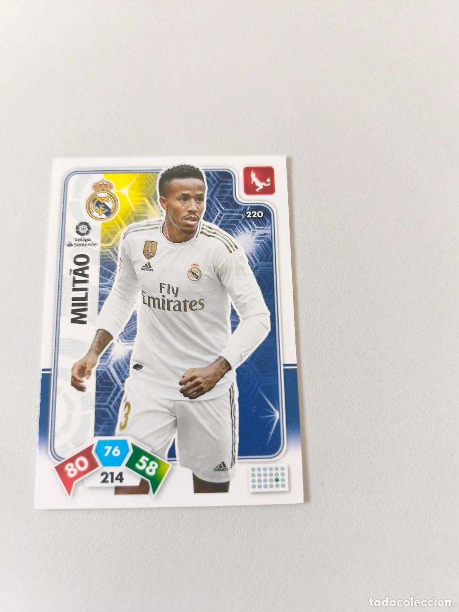 Cromos de f&uacute;tbol: ADRENALYN XL 2019 2020 19 20 MILITAO REAL MADRID 220 H4