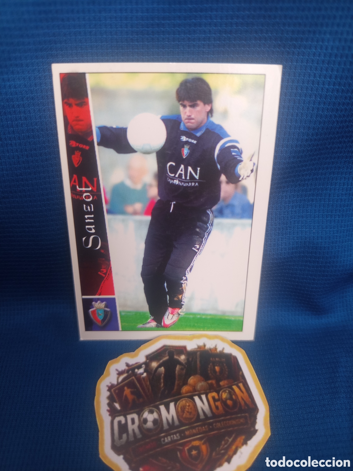 Cromos de f&uacute;tbol: ❇️ CROMO ⚽ SANZOL OSASUNA CARD FICHAS DE LA LIGA 2003 02 03 2002 2003 MUNDICROMO ❇️