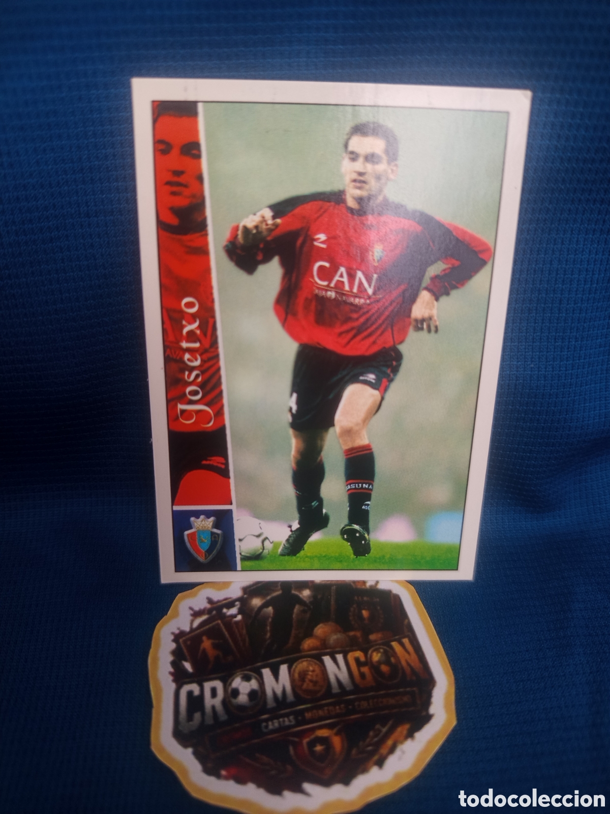 Cromos de f&uacute;tbol: ❇️ CROMO ⚽ JOSETXO OSASUNA CARD FICHAS DE LA LIGA 2003 02 03 2002 2003 MUNDICROMO ❇️