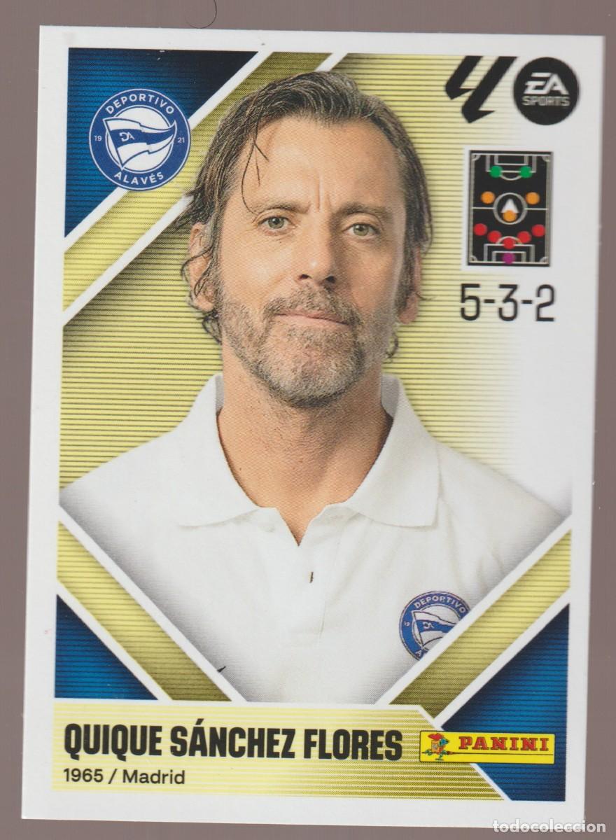 Cromos de f&uacute;tbol: N&ordm; 2 Quique Sanchez Flores - Alaves Liga Este 26 27 Panini
