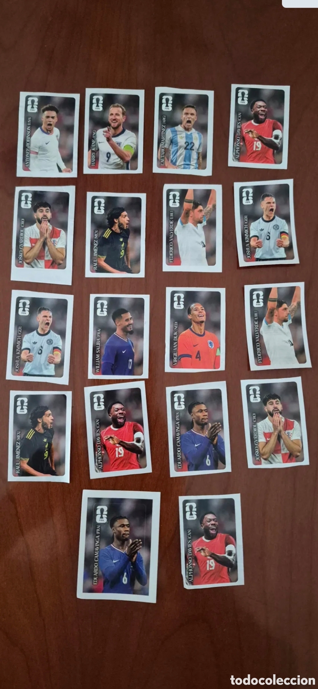 Cromos de f&uacute;tbol: CROMOS COCA-COLA MUNDIAL 2026