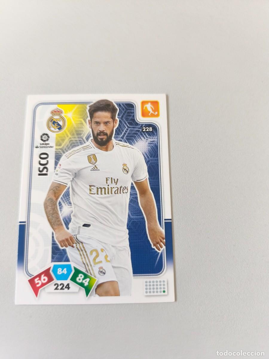 Cromos de f&uacute;tbol: ADRENALYN XL 2019 2020 19 20 ISCO REAL MADRID 228 H4