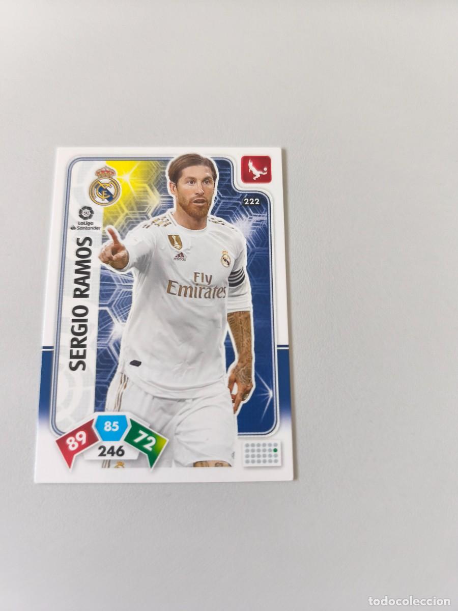 Cromos de f&uacute;tbol: ADRENALYN XL 2019 2020 19 20 SERGIO RAMOS REAL MADRID 222 H4