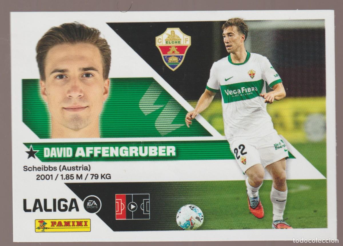 Cromos de f&uacute;tbol: N&ordm; 8 Affengruber - Elche Liga Este 26 27 Panini
