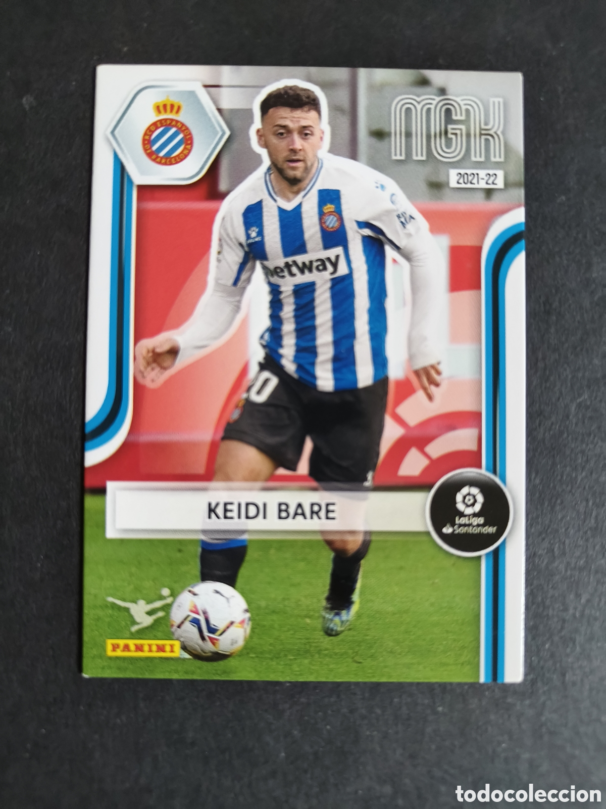 Cromos de f&uacute;tbol: Megacracks 2021/22 154 Keidi Bare Espanyol