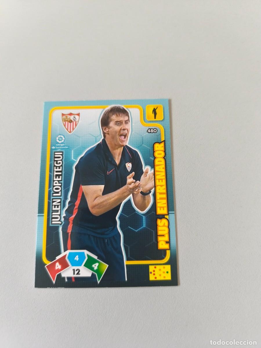 Cromos de f&uacute;tbol: ADRENALYN XL 2019 2020 19 20 JULEN LOPETEGUI SEVILLA 480 H4