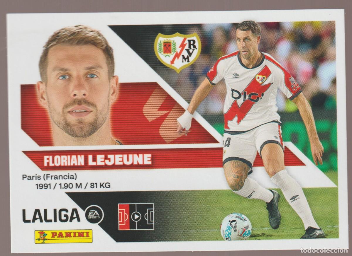 Football Stickers: N&ordm; 8 Lejeune - Rayo Vallecano Liga Este 26 27 Panini