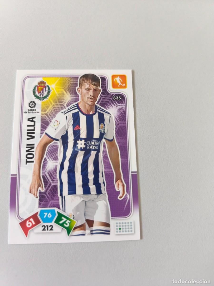 Cromos de f&uacute;tbol: ADRENALYN XL 2019 2020 19 20 TONI VILLA REAL VALLADOLID 335 H4