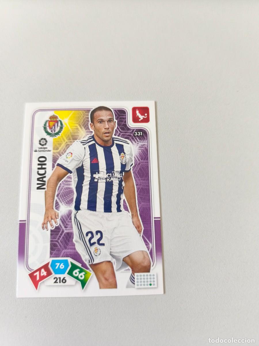 Cromos de f&uacute;tbol: ADRENALYN XL 2019 2020 19 20 NACHO REAL VALLADOLID 331 H4