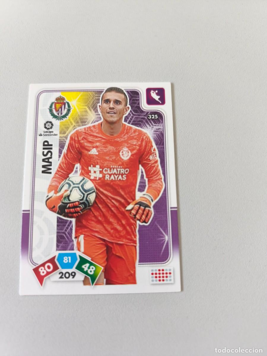 Cromos de f&uacute;tbol: ADRENALYN XL 2019 2020 19 20 MASIP REAL VALLADOLID 325 H4