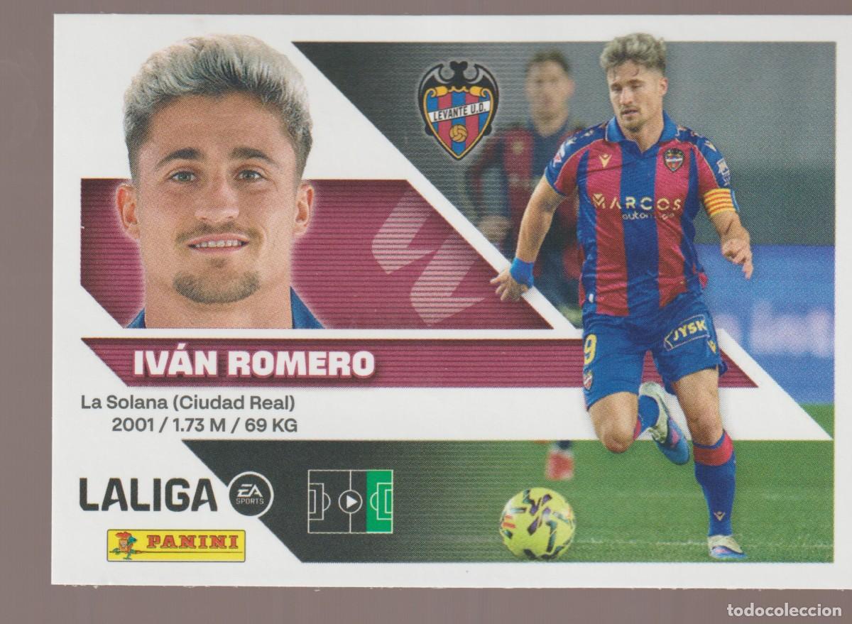 Cromos de f&uacute;tbol: N&ordm; 18 Ivan Romero - Levante Liga Este 26 27 Panini
