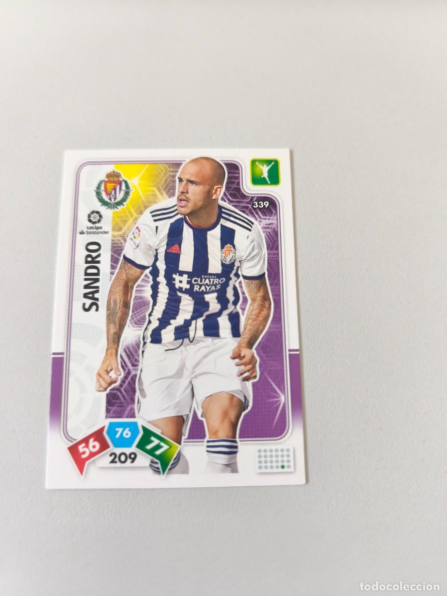 Cromos de f&uacute;tbol: ADRENALYN XL 2019 2020 19 20 SANDRO REAL VALLADOLID 339 H4